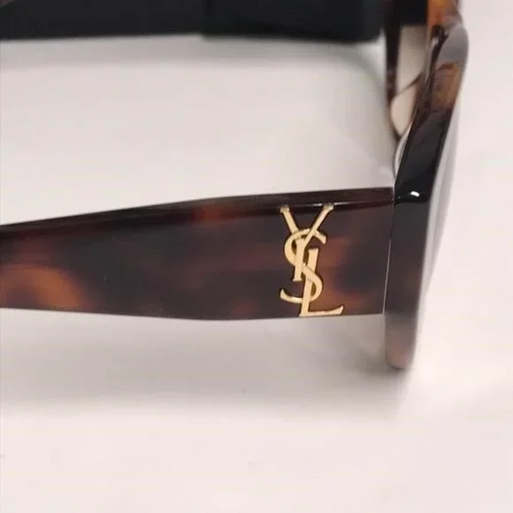 New Authentic Saint Laurent Havana SLM8 003 Sunglasses